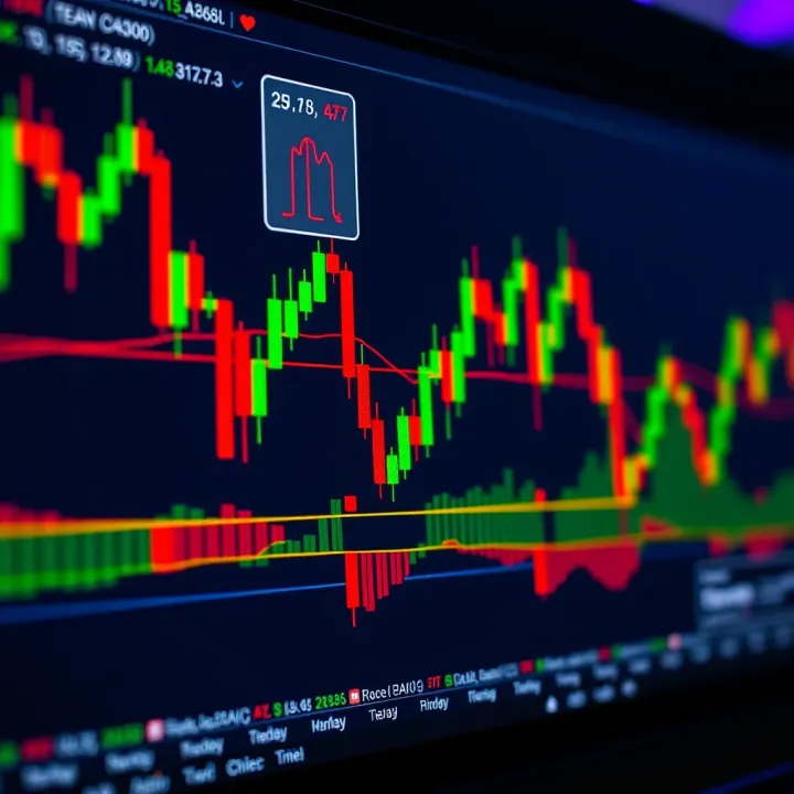 Detailed chart showing multiple advanced candlestick patterns highlighting bullish and bearish reversal signals on a trading platform