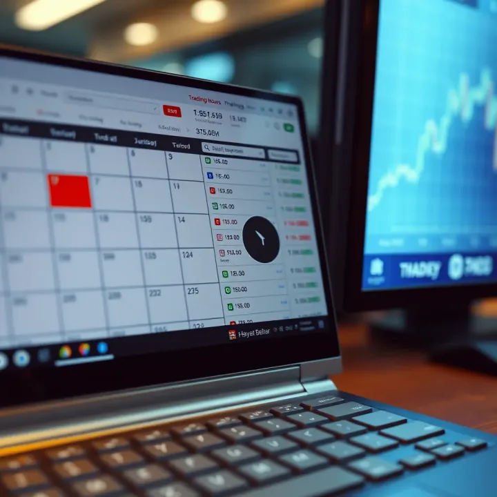 Booking Appointments and Trading Hours Overview Calendar with marked appointment slots illustrating booking availability and trading hours