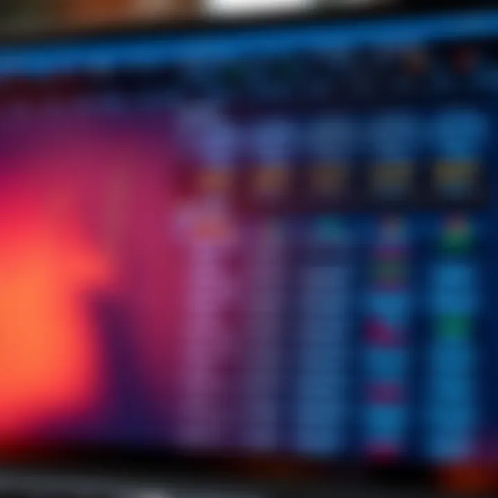 Comparison chart highlighting features and limitations of various forex trading platforms