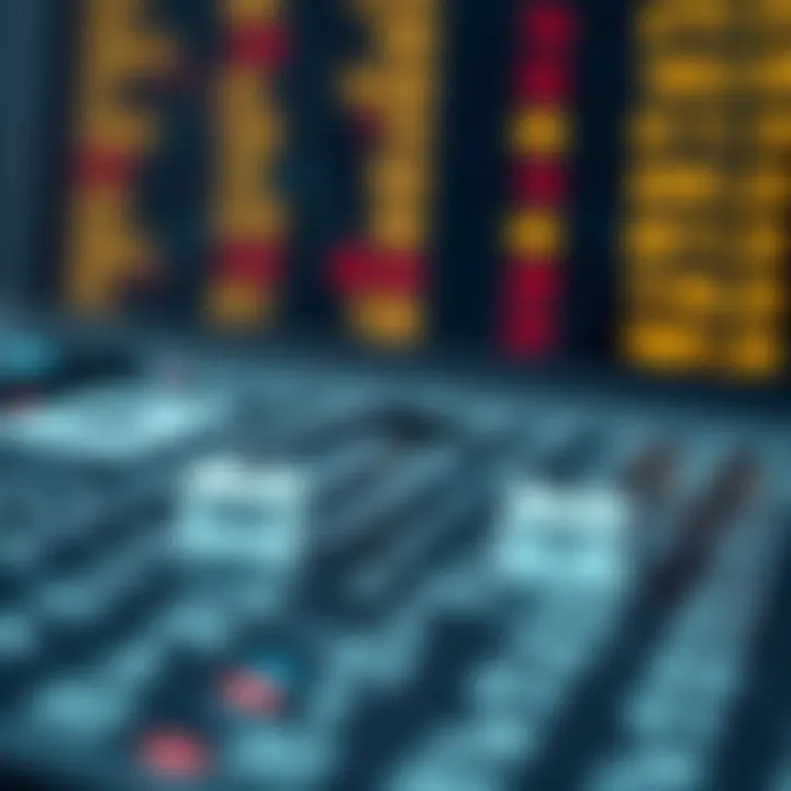 Diagram illustrating the correlation between hexadecimal and binary number systems with mapping examples