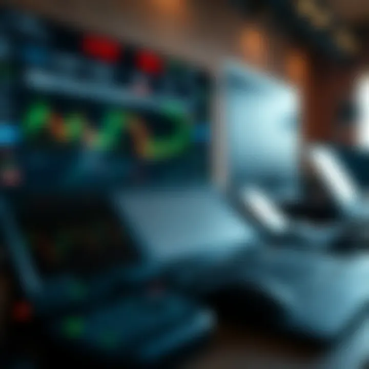 Illustration of risk management tools and trading strategy setup