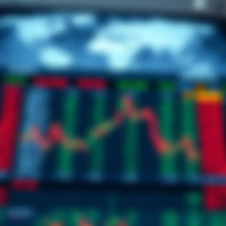 Global Currency Exchange Rates Display for Forex Trading Digital interface showing currency exchange rates and global market data for forex trading