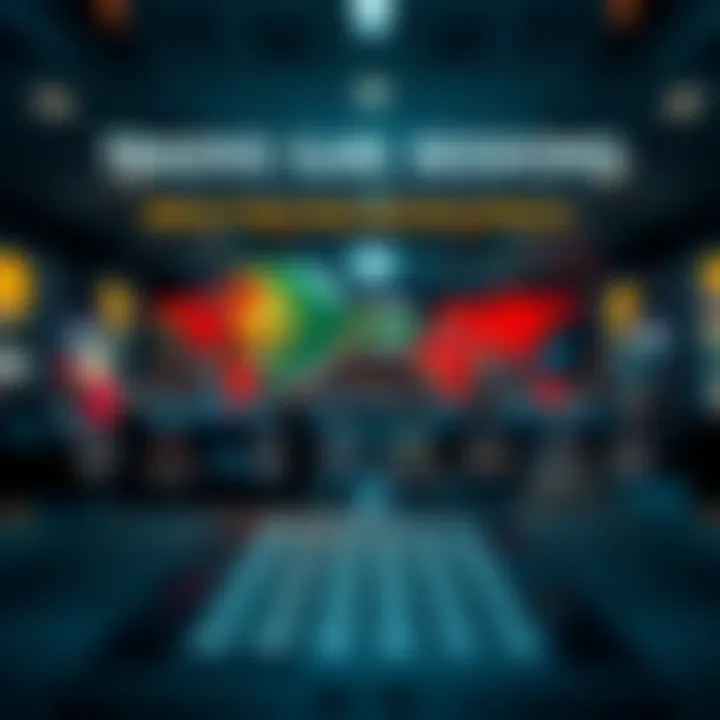 Global forex trading sessions timeline highlighting key market openings relevant to South African traders