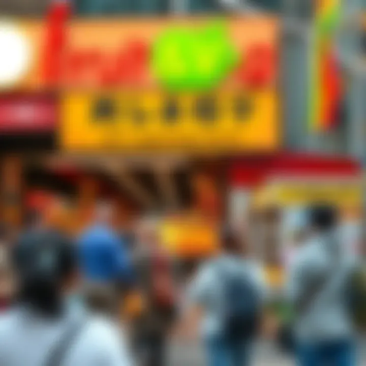 Fruit and Veg Tokai Market Trading Hours Signage Entrance sign of Fruit and Veg Tokai market indicating opening hours with customers arriving