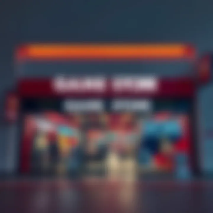 Entrance of Game store at Kolonnade Shopping Centre showcasing welcoming storefront