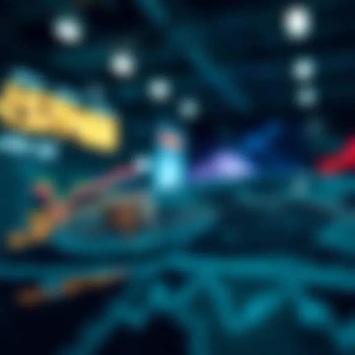 Visual representation of global economy shifts impacting forex trading