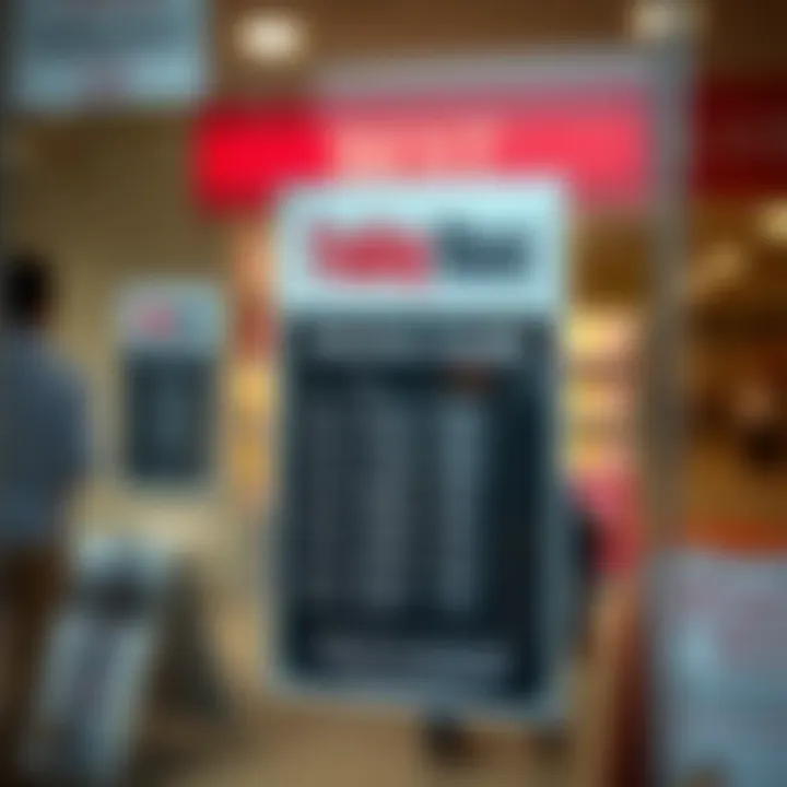 Close-up of trading hours notice displayed at Highland Mews entrance showing operating times