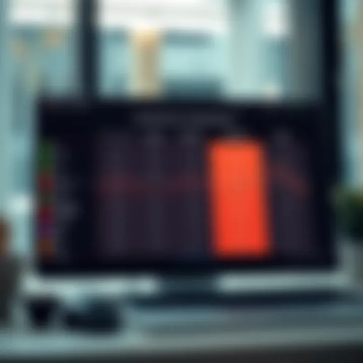 Comparison chart of popular forex trading platforms highlighting benefits and risks