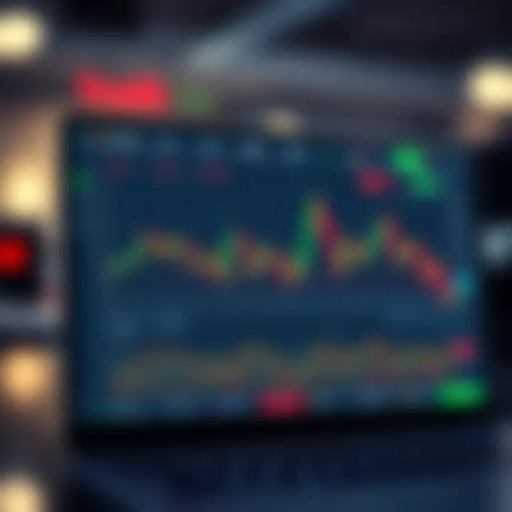 Forex Trading Demo App Interface with Virtual Dashboard Forex trading demo app interface showcasing currency pairs and virtual trading dashboard