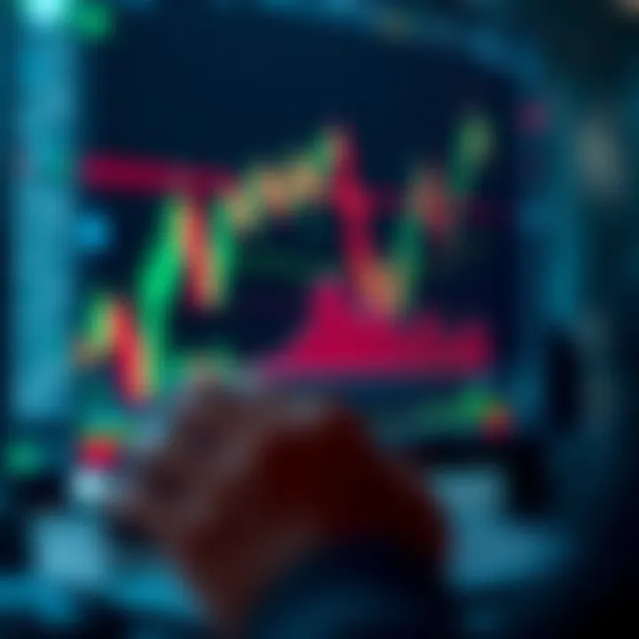 Graph showing automated forex trading with Expert Advisors in a digital interface