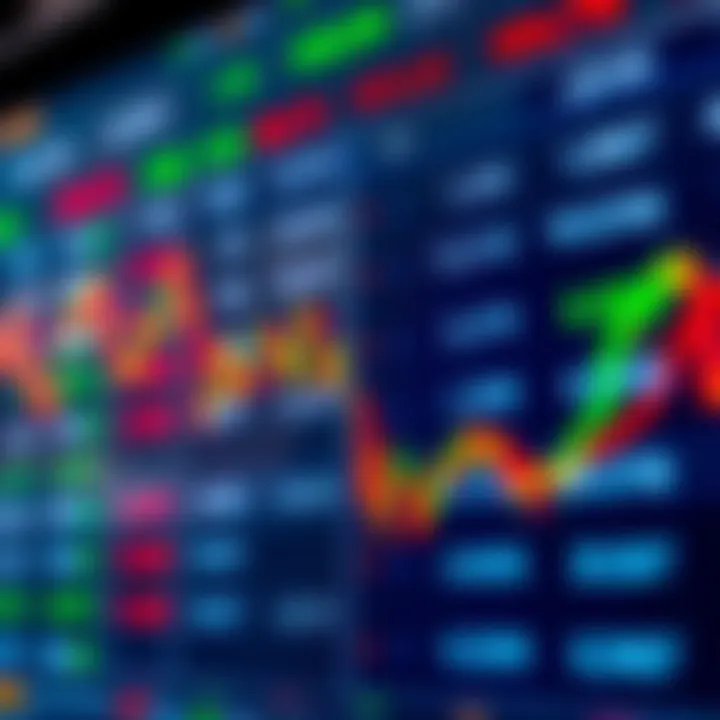 Forex trading platform screen displaying live bid and ask quotes for multiple currencies