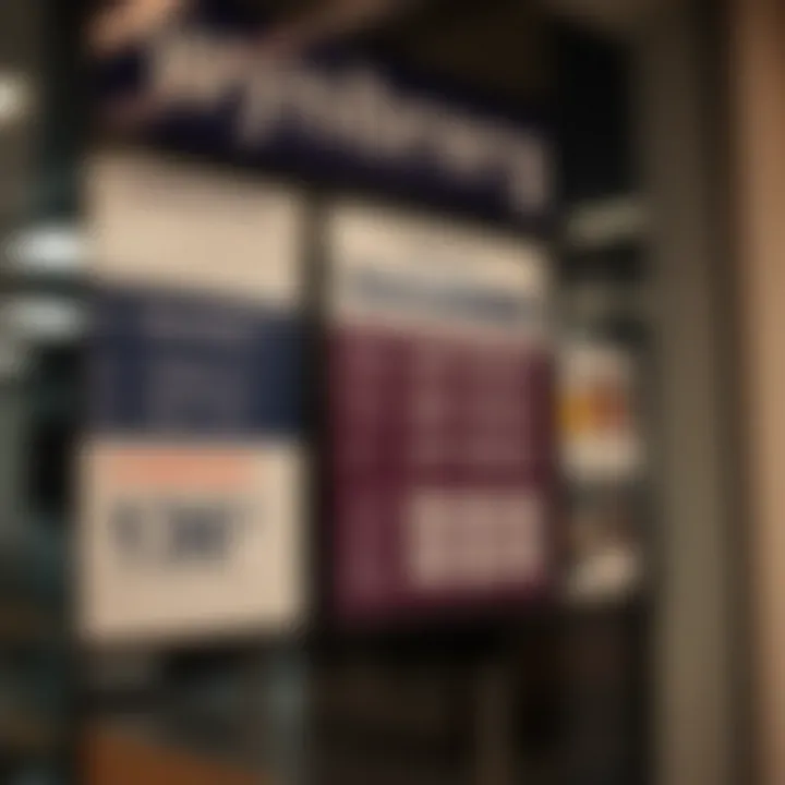 Information board displaying trading hours and available services at Wynberg Home Affairs