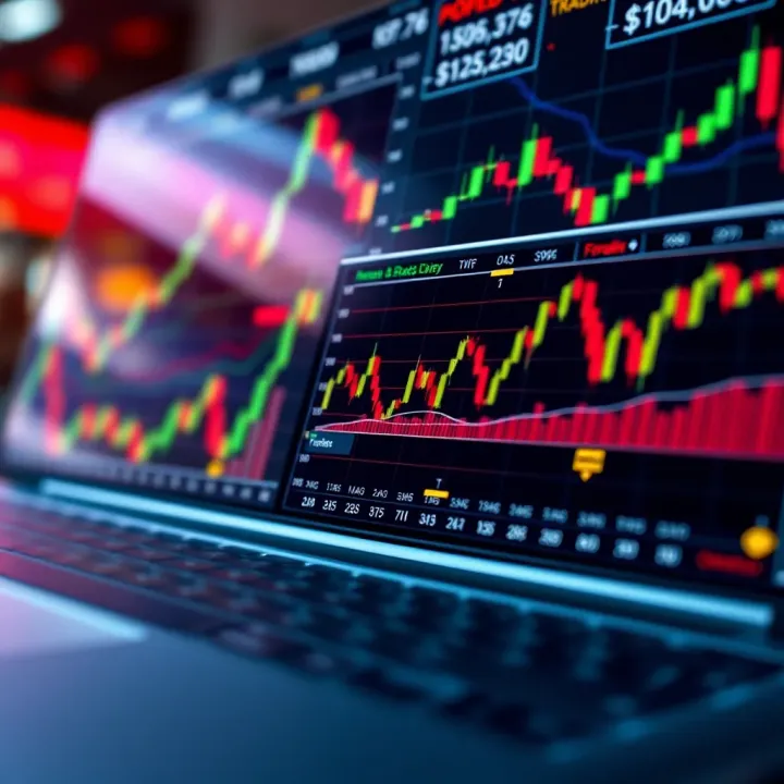 Risk Management Strategies in Forex Trading Illustration of risk management concepts with charts, stop-loss levels, and portfolio diversification