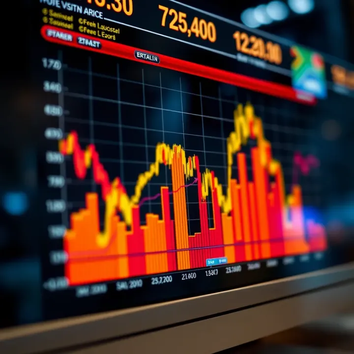 Forex Trading Trends and Insights from South African Communities Graph showcasing trends and strategies discussed within a South African forex trading community