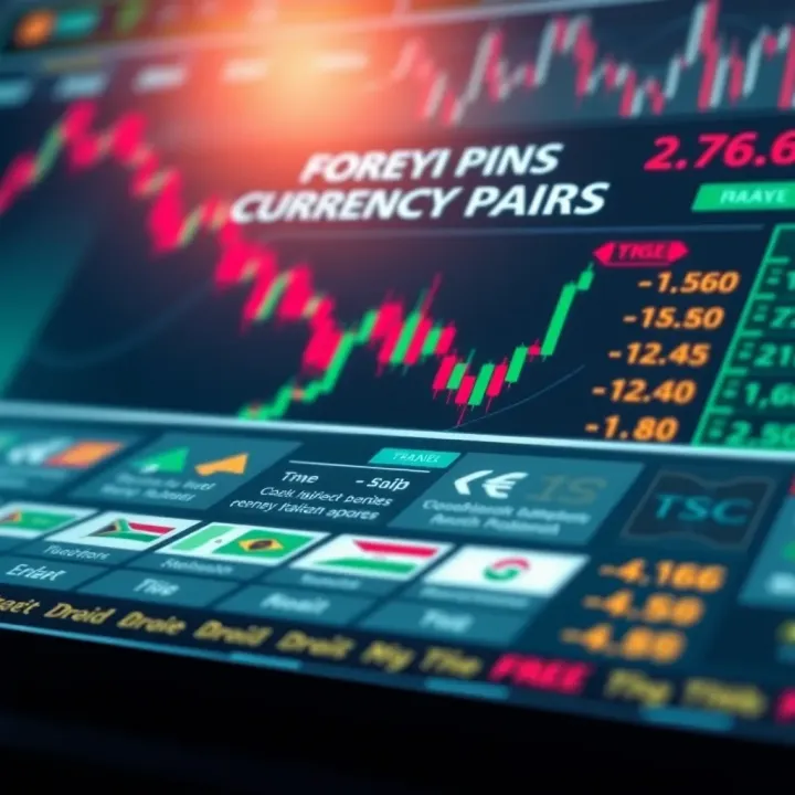 Overview of Key Currency Pairs in Forex Trading Diagram illustrating major currency pairs and their symbols used in forex trading