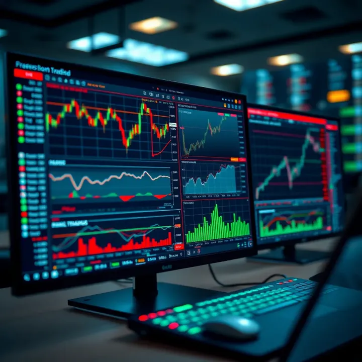 Comprehensive Forex Trading System Software Interface with Analytics and Risk Tools Dashboard showing forex trading system software interface with charts, analytics, and risk management tools