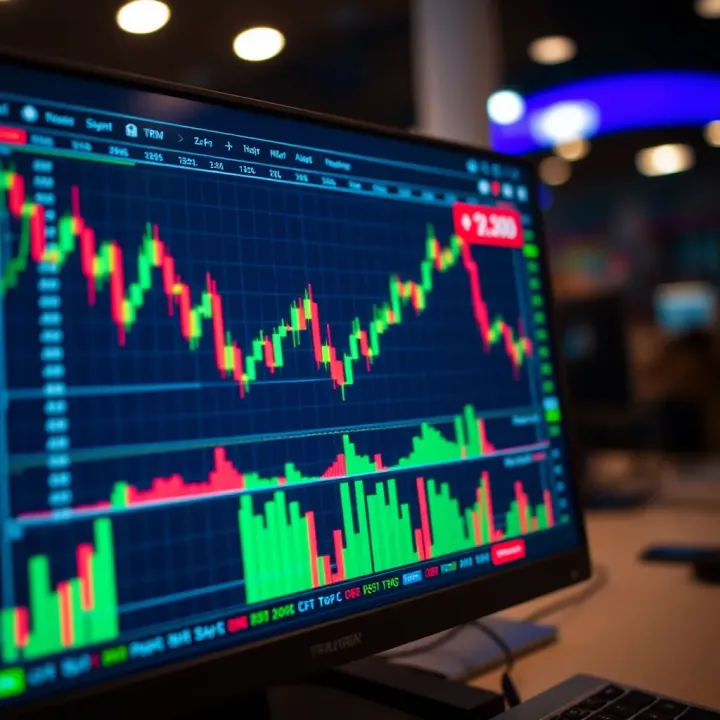 Forex TradingView platform displaying real-time currency charts with technical indicators