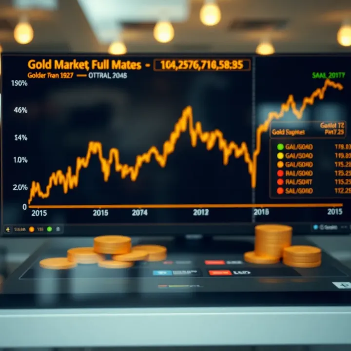 Chart showing fluctuations in gold liquidity during different trading sessions with market overlaps highlighted
