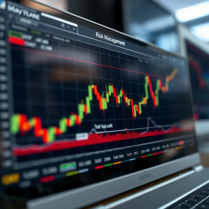 Risk Management Strategies in Forex Trading Graph showing risk management techniques including stop-loss and take-profit levels
