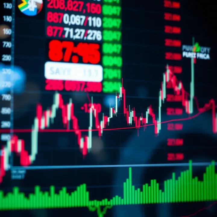 Market Volatility in Forex Trading Graph illustrating sharp fluctuations in currency exchange rates representing market volatility