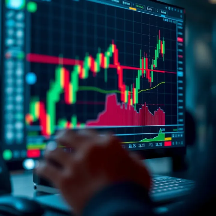 Automated Forex Trading with Expert Advisors Graph showing automated forex trading with Expert Advisors in a digital interface
